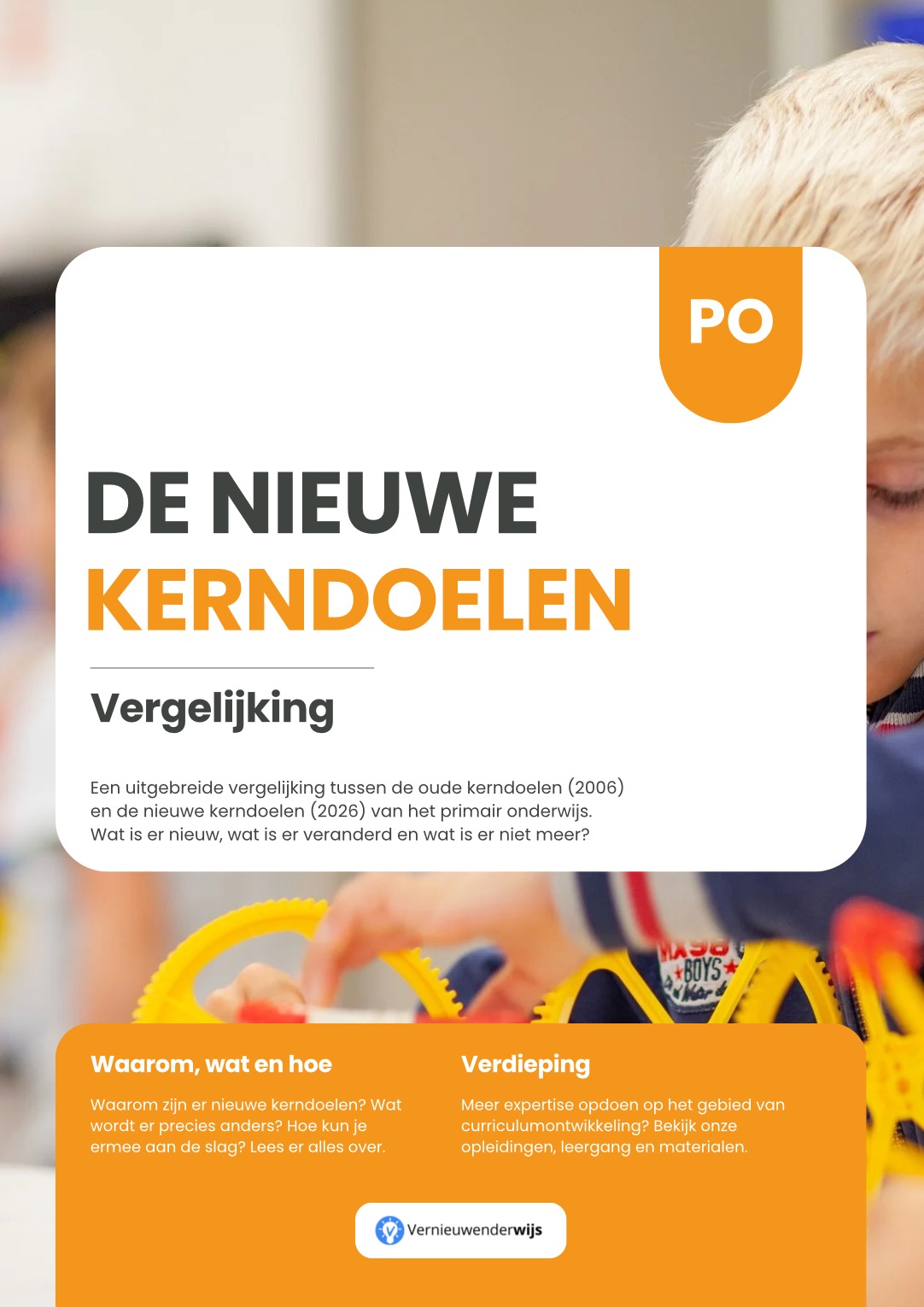 Vergelijking oude en nieuwe kerndoelen voor het primair onderwijs